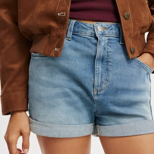 shorts Cotton On Women's High-Rise Micro Denim Shorts Cotton On $19.99