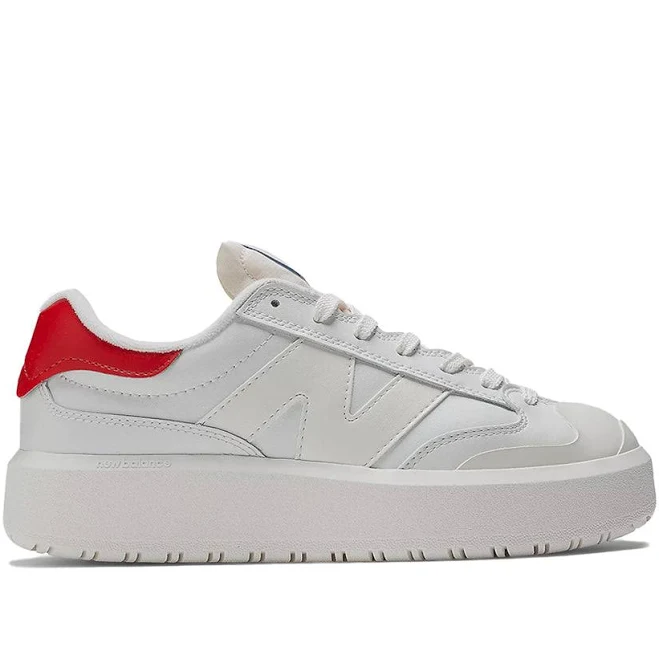 shoes CT302LH White Red Platform Sneakers enibbana.com $100