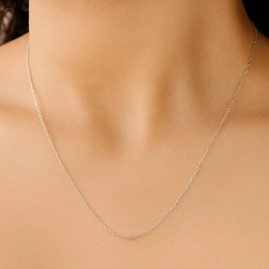 accessory Dainty Minimalist Layered Silver Necklace Etsy - MoonliSilverDesigns $26.94