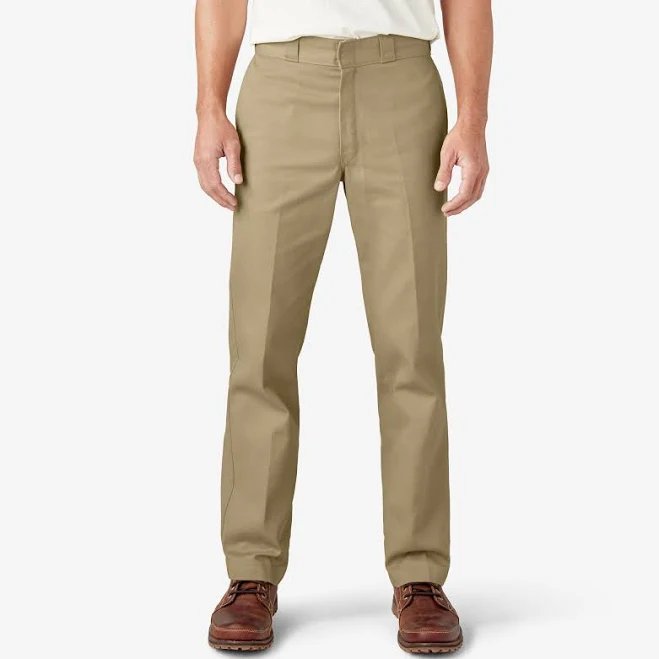trousers Dickies Men's Original 874 Work Pants Khaki | 40 Dickies.com $29.99