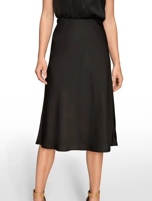 skirt Donna Karan Women's Satin A-Line Midi Skirt Nordstrom $119