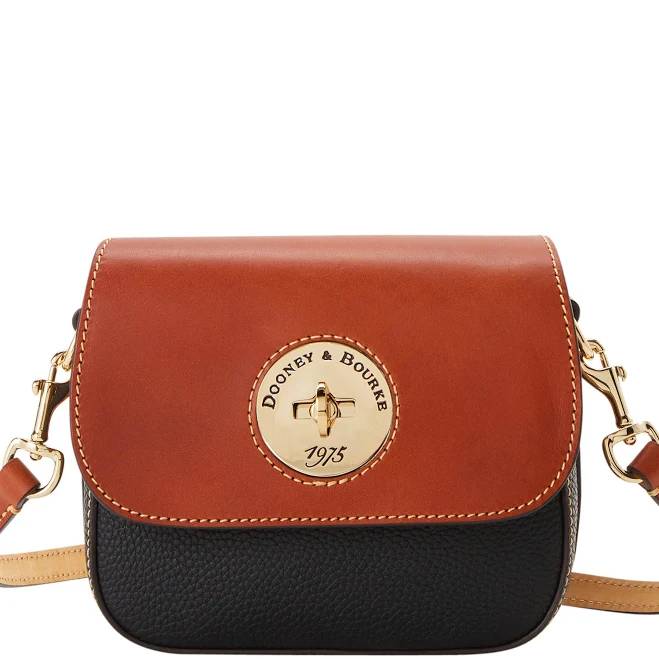 bag Dooney & Bourke Women's Pebble Turnlock Flap Leather Crossbody Bag Dooney & Bourke $129