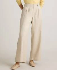 pants Drapey Twill Pleated Trouser Quince $59.9