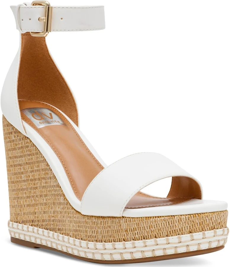 shoes DV by Dolce Vita Women's Tammara Ankle-Strap Platform Wedge Sandals Macy's $55.3