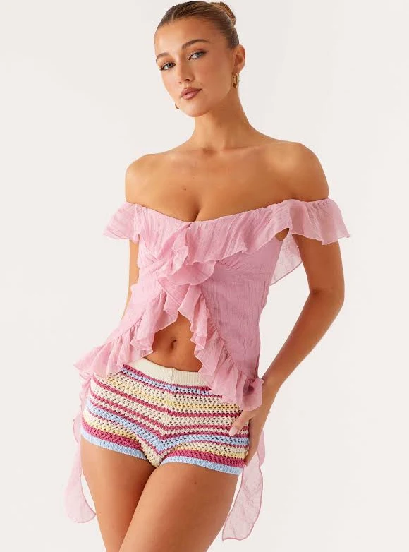 off-shoulder top Dylan Off Shoulder Top Peppermayo - US $60