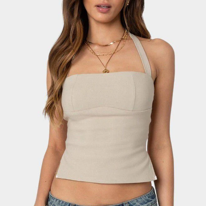 halter top Edikted Women's Dara Halter Top Tillys $26.88