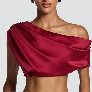 one shoulder top Edwina Top Babyboo Fashion $105