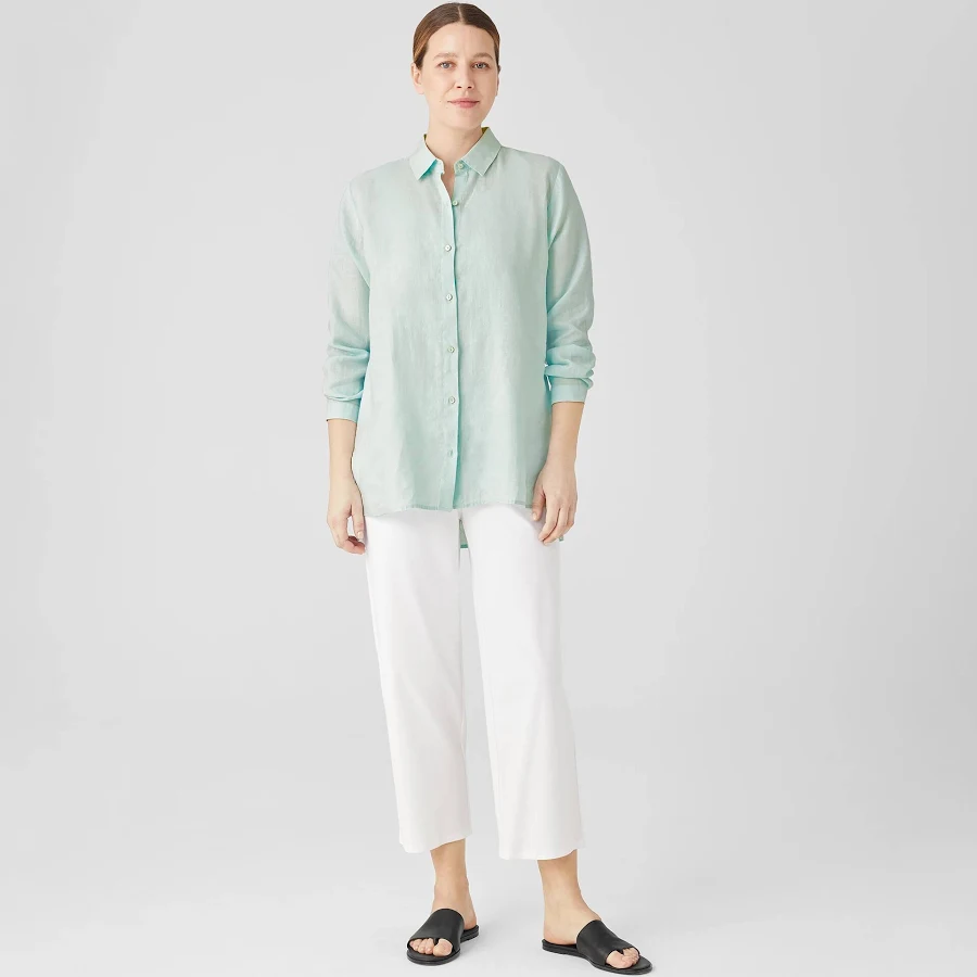 pants Eileen Fisher Women's Washable Stretch Crepe Cropped Pants Eileen Fisher $111.2