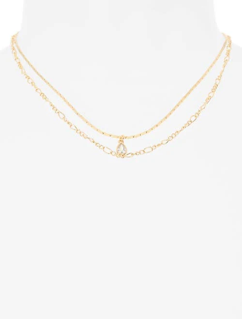 accessory Ettika Women's Dewdrop Layered Chain Necklace Nordstrom $22