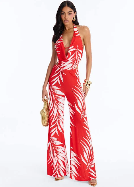 jumpsuit Fashion Nova Dalia Tropical Wide Leg Jumpsuit Fashion Nova $32.99
