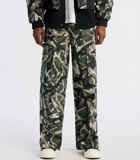 cargo pants Fashion Nova Men's Edge Abstract Cargo Camo Pants Fashion Nova $12.98