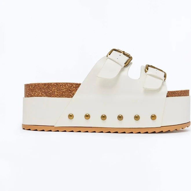 shoes Fashion Nova Women's I Swear It's True Flatform Sandals Fashion Nova $20.99