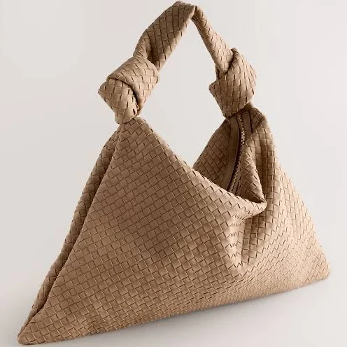 bag Faux Suede Weave Shoulder Bag Next USA $75