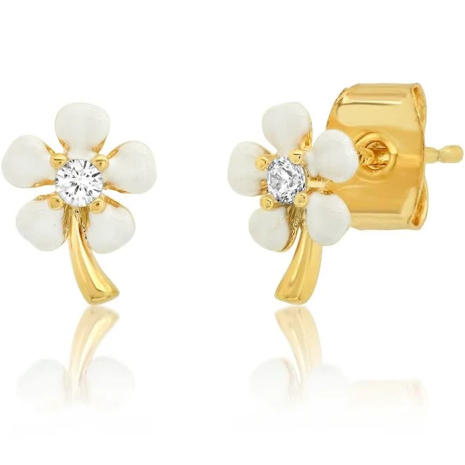 accessory Flower Enameled Stud TAI Jewelry $38