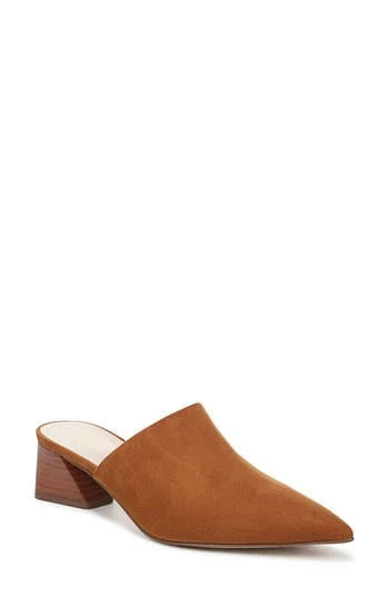 shoes Franco Sarto Women's Remilia Pointed Toe Block Heel Mule Pumps Nordstrom Rack $59.97