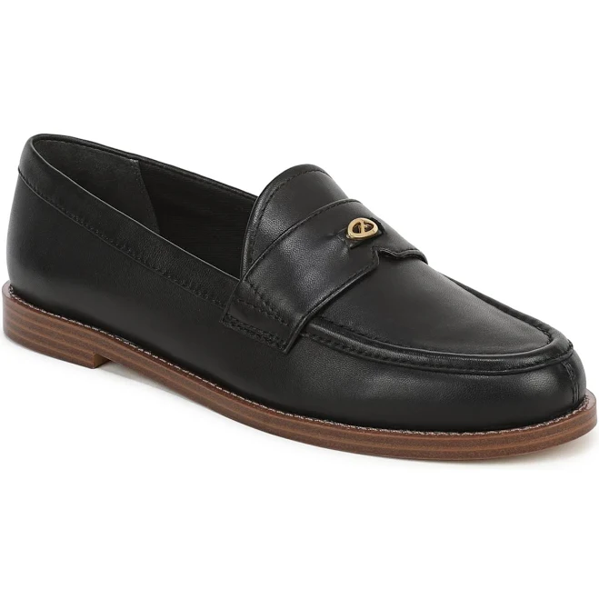 shoes Franco Sarto Women's Stellan Leather Slip-On Loafers Macy's $84