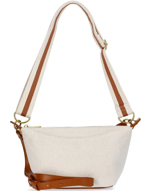 bag Free Assembly Women's Canvas Crossbody Handbag Walmart $24