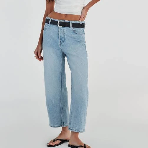 jeans Free People Women's Deep Trance Dropped Boyfriend Jeans Free People $98