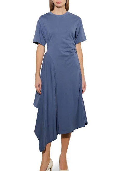 dress FREEMARKET Women's Cotton Blend Asymmetric Hem T-Shirt Dress Nordstrom $79