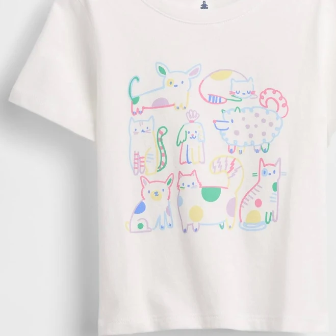 t-shirt Gap Toddler Graphic T-Shirt Gap $8