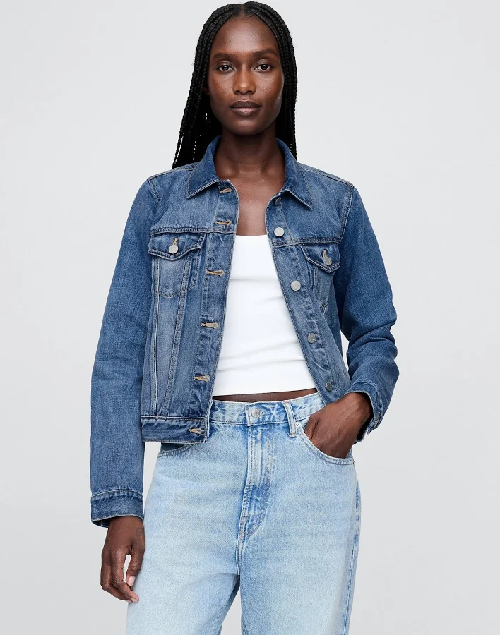 outerwear Gap Women's Icon Denim Jacket Gap $53