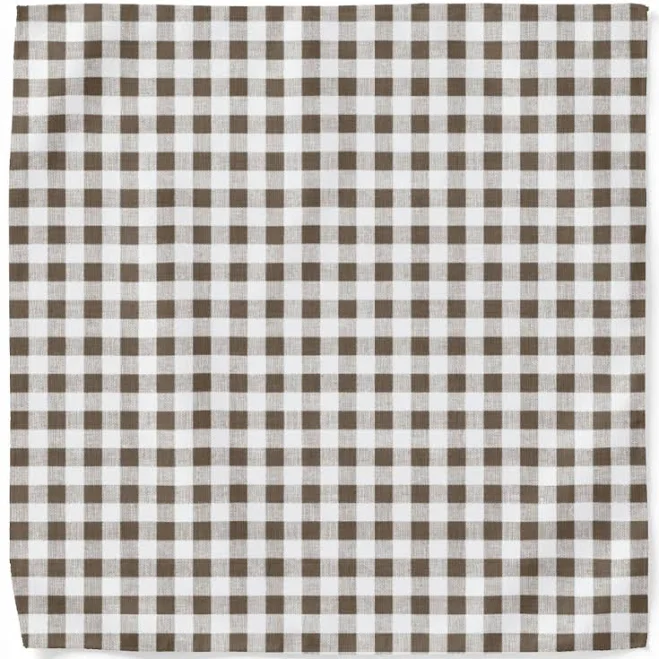 accessory Gingham Bandana Zazzle $18.4