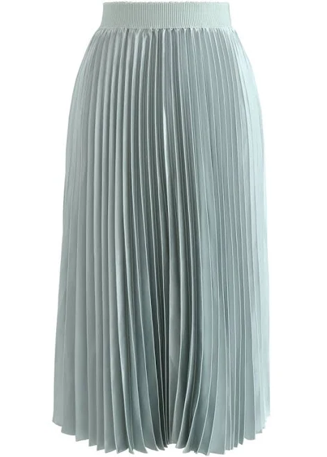 skirt Glam Slam Pleated Midi Skirt Chicwish $42.9