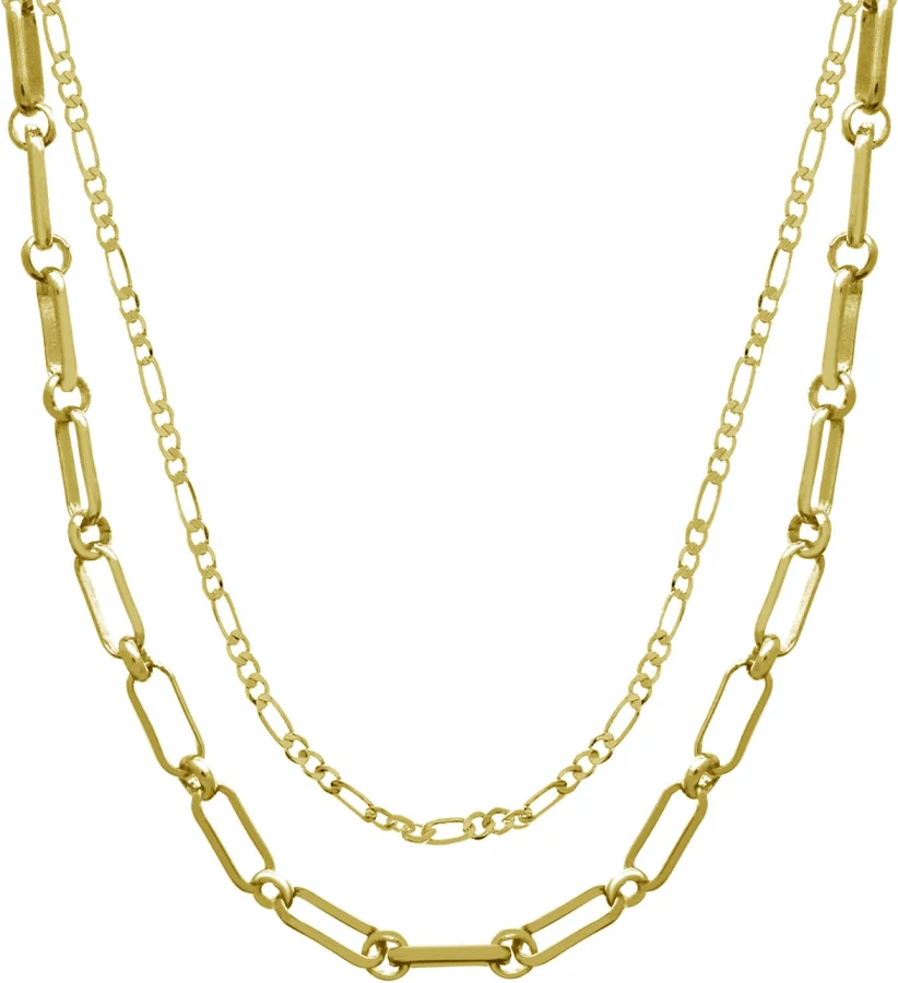 accessory Gold Plated Multi Chain Layered Necklace Macy's $24.5