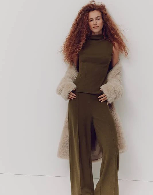 baggy oversized outfit H&M Ladies 2-Piece Knit Set H&M $44.99