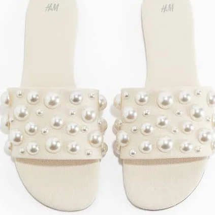 shoes H&M Ladies Embellished Sandals H&M $47.99