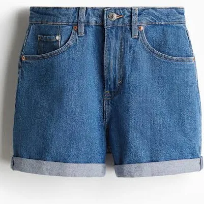 shorts H&M Ladies Mom Ultra High Denim Shorts H&M $24.99
