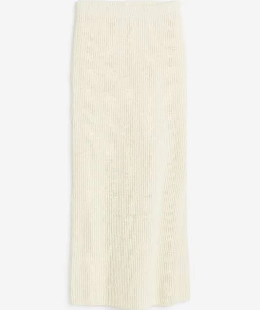 skirt H&M Ladies Rib-Knit Skirt H&M $26.99