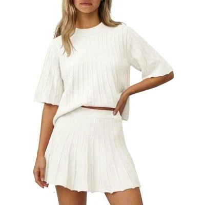 matching set Imily Bela Women's Ribbed Knit Lounge Set Target $52.8