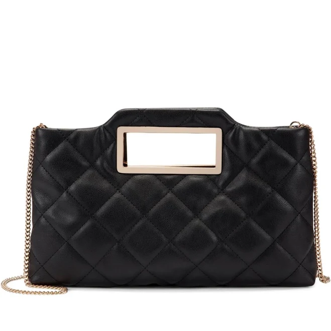 bag INC International Concepts Juditth Quilted Faux-Leather Clutch Macy's $48.65