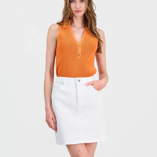 skirt INC International Concepts Women's Mid-Rise Denim Mini Skirt Macy's $27.83