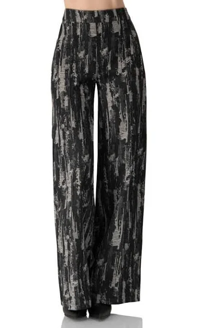 pants Ivonne Abstract Print Wide-Leg Jeans Nordstrom $129