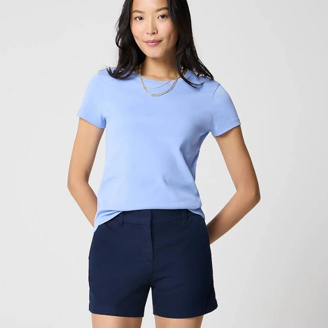 shorts J.Crew Women's 5" Classic Chino Short J.Crew Factory $29.95