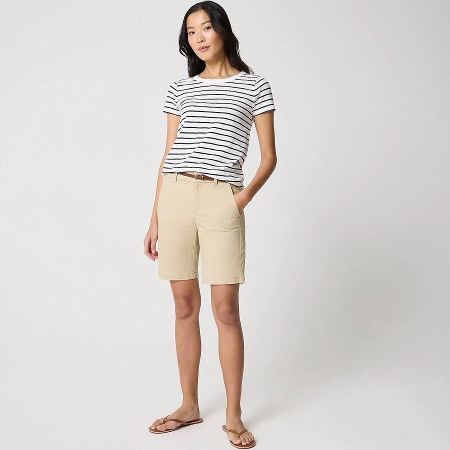 shorts J.Crew Women's Frankie Bermuda Chino Shorts J.Crew Factory $29.95
