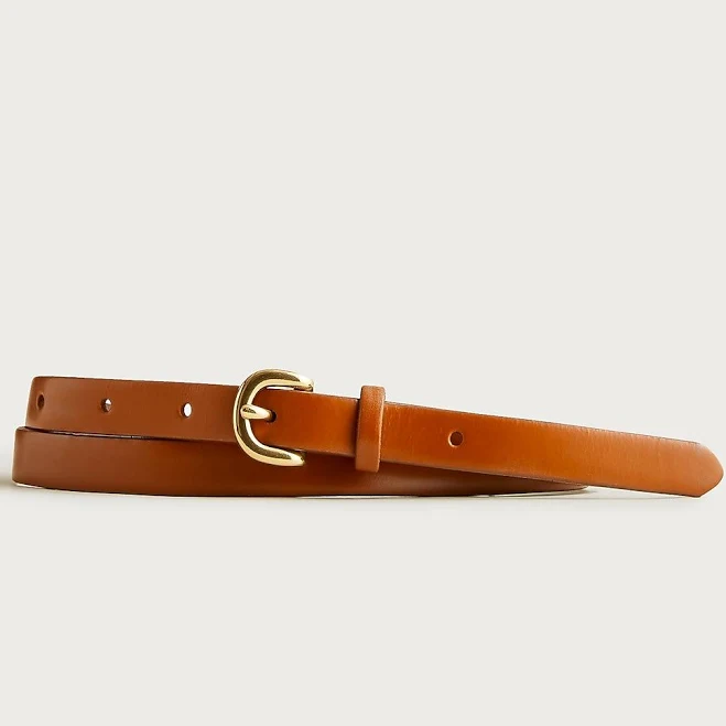 accessory J.Crew Women's Skinny Italian Leather Belt J.Crew $59.5