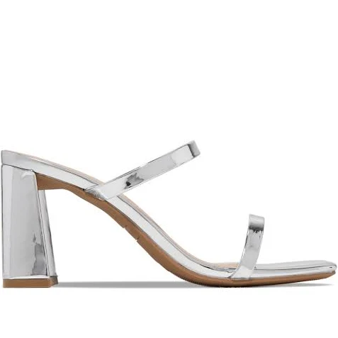 shoes Jaynee Block Heel Mules Miss Lola $29.99