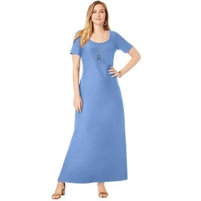 baggy oversized outfit Jessica London Women's Stretch Cotton T-Shirt Maxi Dress Target $29.99