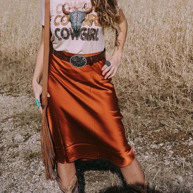 skirt Jewel Satin Stretchy High Waist Midi Skirt Etsy - Seller $39.5