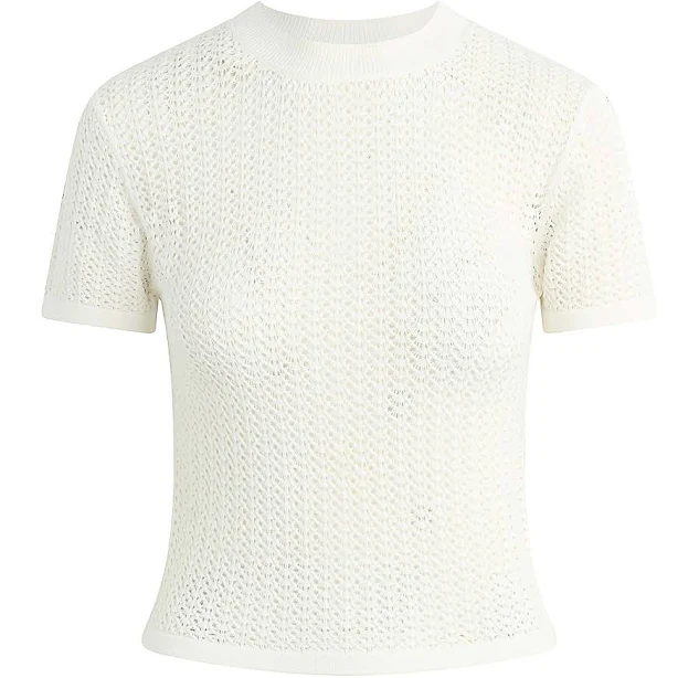 t-shirt Joe's Women's Crochet Baby T-Shirt Saks Fifth Avenue $158