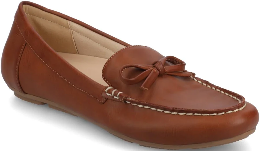 shoes Journee Collection Women's Novella Wide Round Toe Loafers Macy's $47.4