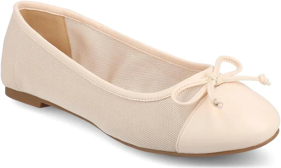 shoes Journee Women's Collection Kaiah Cap Toe Ballet Flats DSW $29.99