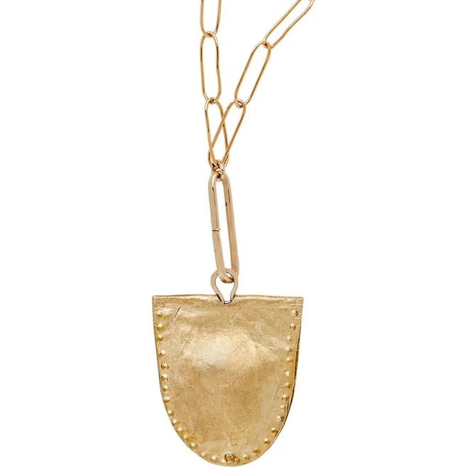 accessory Large Mevia Bronze Pendant Julie Cohn Design $371.25