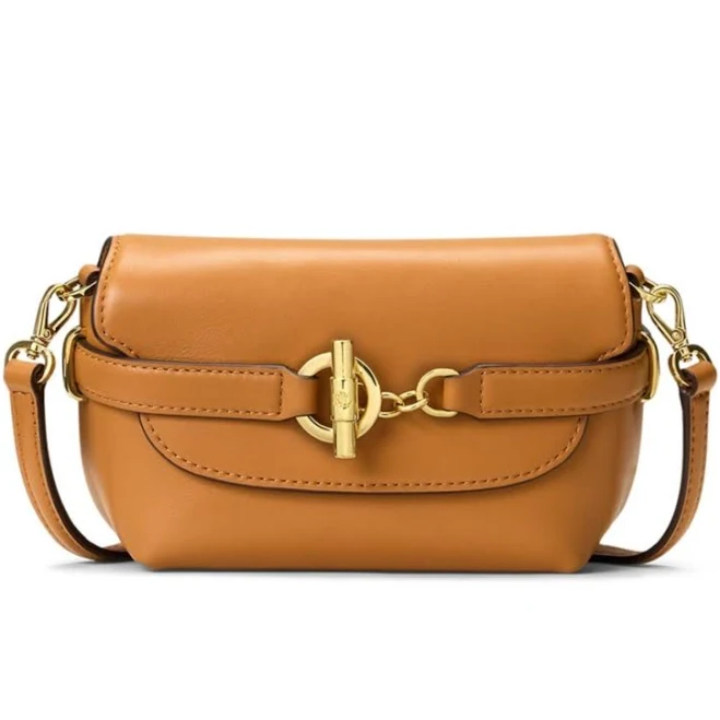 bag Lauren Ralph Lauren Leather Small Blaike Crossbody Bag Macy's $195