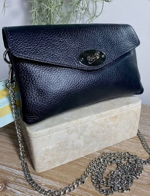 bag Leather Crossbody Bag with Toggle Lock Etsy - Seller $70.52