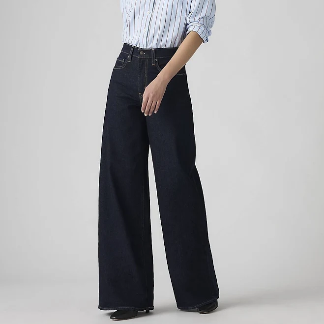 jeans Levi's 728 High Rise Wide Leg Women's Jeans Levi's $99