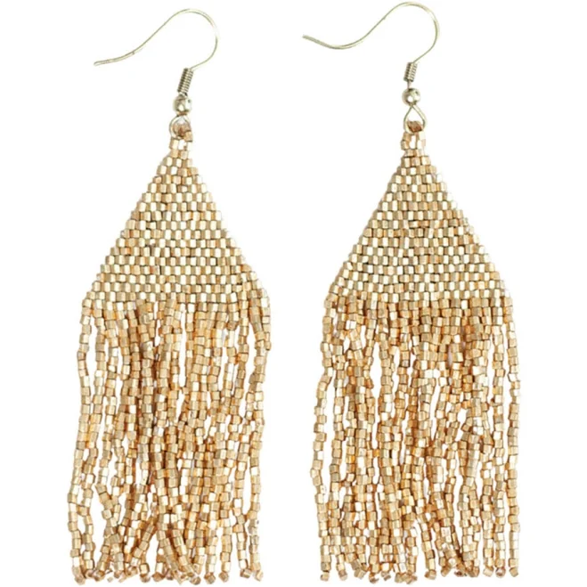 accessory Lexie Solid Beaded Fringe Earrings Macy's $42